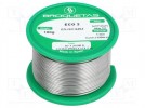 Spoiwo; Sn97Ag3; drut; 1mm; 100g; Topnik: No Clean