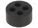 Wkład do dławnicy; z gwintem metrycznym; Rozmiar: M20; IP68; 4mm