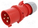 Steckverbinder: AC-Stromversorgung 3-phasig; Shark; Stecker