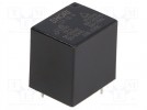 Relay: electromagnetic; SPST-NO; Ucoil: 12VDC; 15A/125VAC; 360mW