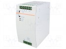 Zasilacz: impulsowy; 120W; 24VDC; 5A; 90÷264VAC; 210÷375VDC; 1018g