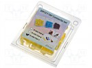Kit: push-on terminals; insulated; 20pcs.