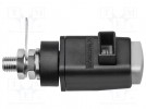 Laborklemme; grau; 300VDC; 16A; Anschlüsse: Federklammer; -25÷90°C