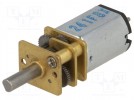 Silnik: DC; z przekładnią; 6VDC; Medium Power; 250:1; 90obr./min