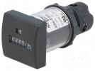 Licznik czasu pracy; 22mm; IP66; 12÷24VAC; Seria prod: XB4,XB5