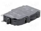 Element stykowy; NC + NO; 3A/240VAC; 0,55A/125VDC; 22mm; -25÷70°C