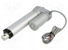 Motor: DC; 12VDC; 100,16mm; 10A; 500mA; Linearantrieb; Übers:5:1
