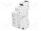 Przekaźnik: instalacyjny; monostabilny; SPDT; Ucewki: 12VAC,12VDC