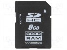 Speicherkarte; Industrie; MLC, SD; 8GB; -40÷85°C