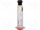 Flux: rosin based; ROL0,synthetic; gel; syringe; 10ml; BGA
