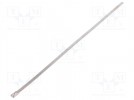 Opaska zaciskowa; L:260mm; W:4,6mm; stal kwasoodporna; 445N
