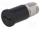 Adapter; cylindrical fuses; 6.3x32mm; 16A; UL94V-0; -40÷85°C; IP40