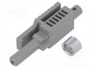 Toslink Element: Einrastverbindung