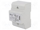 Pwr sup.unit: transformer type; non-stabilised; 20W; 12VDC; 1.7A