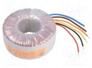 Transformator: toroidalny; 300VA; 230VAC; 25V; 25V; 6A; 6A; Ø: 118mm