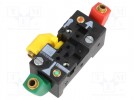 Base for logics modules and relays; 2÷8bar