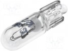 Filament lamp: glass base; ORIGINAL; W2x4,6d; W2W; 12V; 2W
