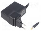 Zasilacz: impulsowy; 12VDC; 3,3A; Wyj: 5,5/2,1; 40W; Wtyczka: EU