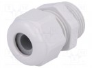 Stopfbuchse; M20; IP68; 5÷9mm; Mat: Thermoplast; grau