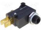 Przyciskany; SPDT; -25÷80°C; 30mΩ