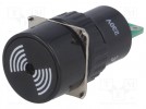 Sygnalizator: dźwiękowy; 75dB; Ø16mm; max.6mm; do lutowania; IP40