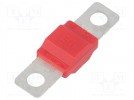 Fuse: fuse; 50A; 32V; automotive; 40mm; MIDIVAL; Mounting: M5 screw