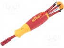 Wkrętaki; Il.szt: 7; izolowany; Rodzaj uchwytu: 6mm; 1kVAC