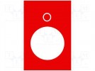 Label; Application: control station