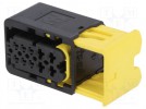 Steckverbinder: automotive; Stecker; weiblich; PIN: 10; kontaktlos