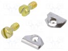 Set of screws for D-Sub; Thread: UNC4-40; Series: AMPLIMITE