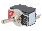 Switch: toggle; Pos: 2; SPST; ON-OFF; 20A/12VDC; Leads: connectors