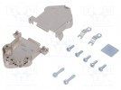Enclosure: for D-Sub connectors; D-Sub 15pin,D-Sub HD 26pin