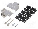 Gehäuse: für D-Sub-Steckverbinder; D-Sub 15pin,D-Sub HD 26pin