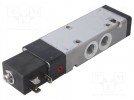 Zawór elektromagnetyczny; BSP 1/4"; Ciśnienie: 2÷8bar; 24VDC; 2W