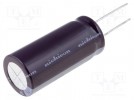Capacitor: electrolytic; low ESR; THT; 47uF; 63VDC; Ø8x11.5mm; ±20%