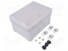 Enclosure: multipurpose; X: 121mm; Y: 164mm; Z: 87mm; polycarbonate