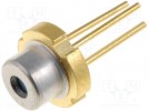 Diode: laser; 645-660nm; 7mW; 9/28; TO18; Mounting: THT; 2.2÷2.5VDC