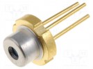 Diode: laser; 645÷660nm; 10mW; 6/25; TO18; THT; 2.2÷2.5VDC; red