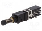 Schalter: Druck; Schaltstellungen: 2; SPDT; 0,5A/60VAC; 0,5A/60VDC