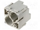 Złącze: HDC; moduł; męskie; Han Modular Coax,Han Modular Quintax
