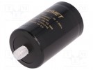 Kondensator: elektrolytisch; 1000uF; 400VDC; Ausg: geschraubt