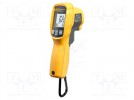 Infrared thermometer; LCD,with a backlit; -30÷650°C; ε: 0,1÷1