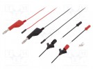 Messkabel; scharz und rot; 932959001