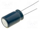 Kondensator: elektrolytisch; low ESR; THT; 120uF; 50VDC; ±20%; FC