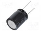 Kondensator: elektrolityczny; THT; 220uF; 160VDC; Ø20x25mm; ±20%