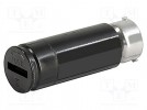 Adapter; cylindrical fuses; 5x20mm; 10A; UL94V-0; -40÷85°C; 500VAC