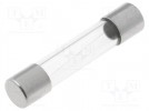 Fuse: fuse; quick blow; 2.5A; 250VAC; cylindrical,glass; 6.3x32mm