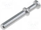 Styk; męskie; 2,5mm2; Han Com; srebrzony; zaciskanie; 40A; 3mΩ