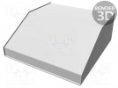Obudowa: pulpitowa; 1456; X: 254mm; Y: 259mm; Z: 102mm; aluminium