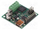 Sterownik silnika DC; MC33926; 20kHz; PWM,RC,TTL,USB; 3A; Ch: 1